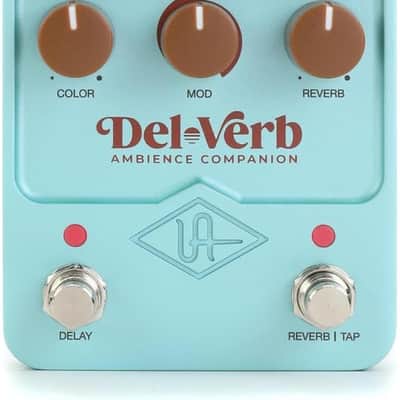 Universal Audio DEL-VERB Ambience Companion Reverb and Delay Pedal image 1