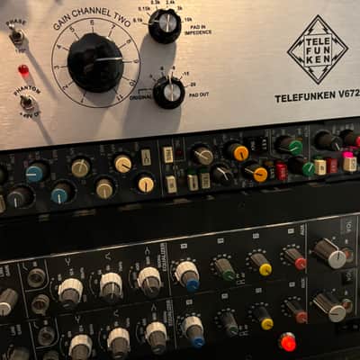 Neve V racked channel strip Mic Preamp & EQ with custom PSU - mic and line I/O image 10