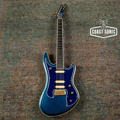 1994 Guyatone Sharp 5 LG-2100M Reissue Made in Japan w/original case image 2