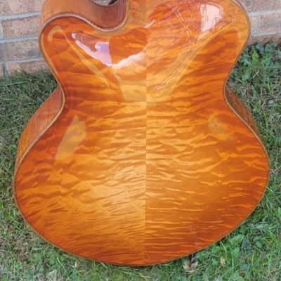 2004 Master Luthier Tom Bills Archtop Acoustic/Electric Guitar Fabulous Looks, Sound & Playability With Deluxe Case image 7