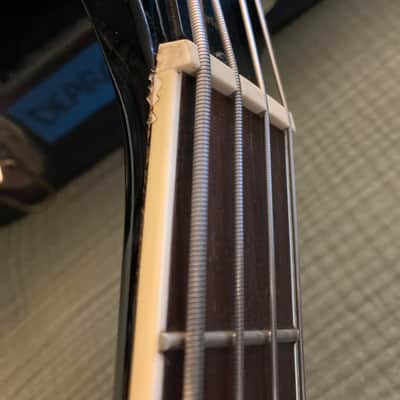 1990s DeArmond by Guild Starfire Bass Short Scale Hollowbody Electric Bass w/Case image 20