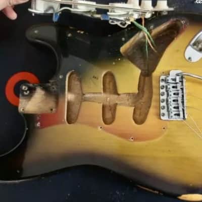 Fender Stratocaster 1969 – Original 3-Tone Sunburst – CBS Era – Player’s Vintage Bild 6