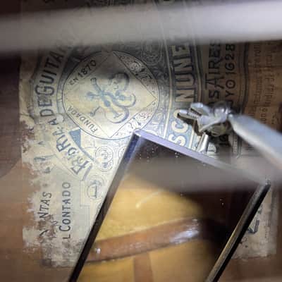 Manuel Dominguez Fabricated For Francisco Nuñez 1904 - French Polish image 6