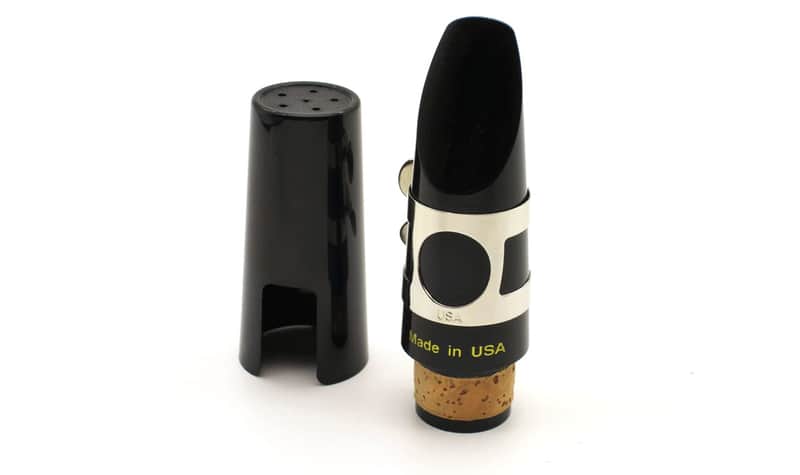 APM Bb Clarinet Mouthpiece Kit - Standard Mthpc + Cap + Ni-Plated Ligature; Made in USA image 1