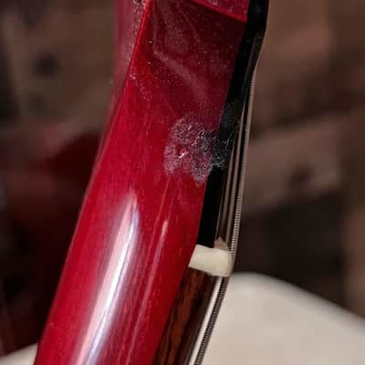 MotorAve Guitars LeMans Custom Transparent Cherry 2021 w/ Mono Case image 14