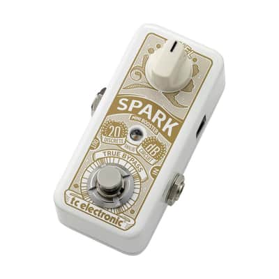 TC Electronic SPARK MINI BOOSTER Ultra-Compact Booster Pedal with PrimeTime Switching and Fully Analog Design image 1