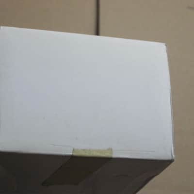 used (less than light average wear) Boss EMPTY Box for PW-10 V-Wah (NO pedal, NO Owner's Manual, NO Oother paperwork) 2000s (specifically July 2004) - LID: thin stiff paper material / GRAPHICS: gray, white & black / Bottom Part: cardboard (mostly white) image 22