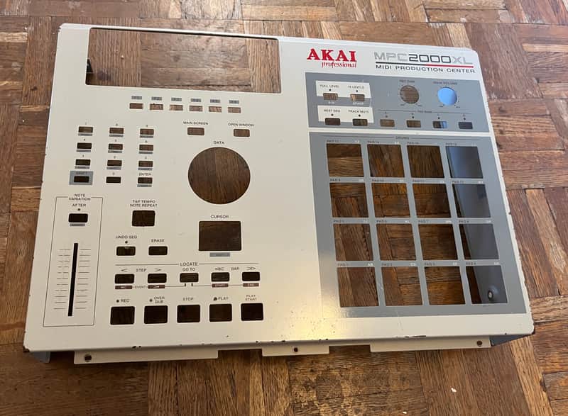 Face plate Akai MPC2000XL MIDI Production Center 2000 - 2005 - Grey image 1