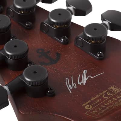 Schecter C-8 Multiscale Rob Scallon - Satin Dark Roast (903) image 10
