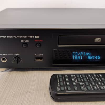 TEAC CD-P650 CD Player USB MP3 Compact Disc Player / MINT Condition with Remote image 3