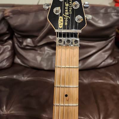 Rare EVH Wolfgang Special Striped with Maple Fretboard Gloss White/Black Stripes image 6