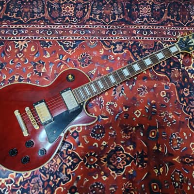 1992 Orville by Gibson Les Paul Custom Wine Red - Gibson Pickups MIJ Japan - Only One Owner !! image 1