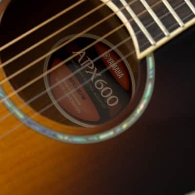 Yamaha APX600FM 2018 Old Violin Sunburst image 16