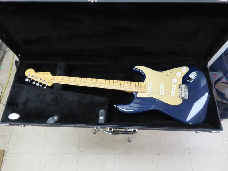 2002 Fender Classic Player Stratocaster, Maple, C-Neck, Cobalt Blue Transparent (Custom Shop) image 1