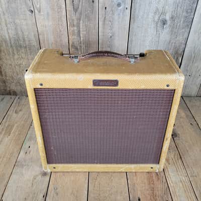 Fender Tweed Princeton 5F2 1956 Clean, 100% Original and it Works Great! - Tweed image 2