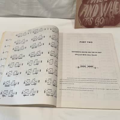 Monster Book of Rock Drumming & Rock And Roll Bible Of Coordination - Vintage Joel Rothman - Music Books image 4
