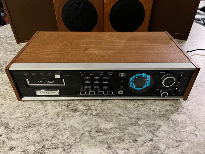Electrophonic T-600 am/fm 8 track multiplex stereo receiver image 1