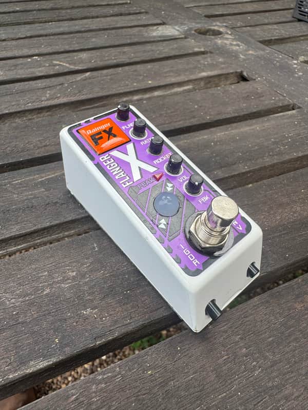 Rainger FX Flanger-X 2023 - Present - White / Purple image 1