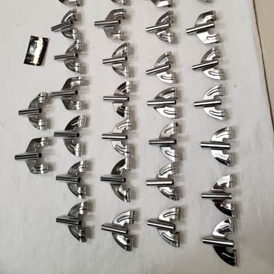 Generic Bass Drum Claws 85 In Total…1960s-1980s  - Chrome image 2