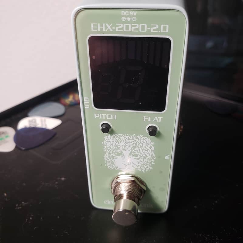 Electro-Harmonix EHX-2020-2.0 Pedal Tuner 2024 - Present - Green image 1