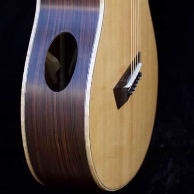 Soderlund Kestrel medium body acoustic in Pau Ferro and Sitka 2022 Hand rubbed oil finish image 7