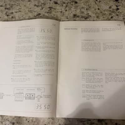Roland GR-700 guitar synthesizer owners manual synth 80s image 7