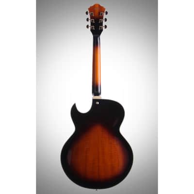 Ibanez LGB30 George Benson Electric Guitar, Vintage Yellow Sunburst, with Case image 7