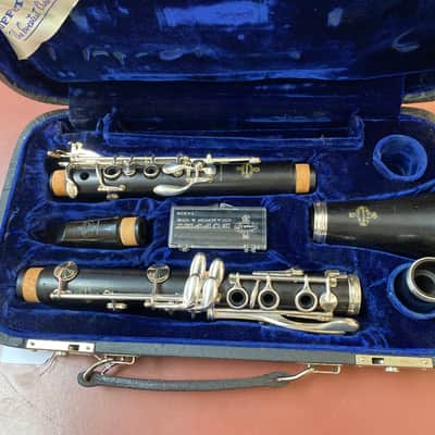 Vintage 1950 Buffet-Crampon R-13 Professional Bb Clarinet, New Pads/Corks; with Case, Mouthpiece image 3