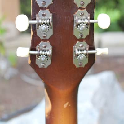 Vintage 40s Kay K-46 Artist 17" Master Size Jumbo Acoustic Archtop Guitar Restored Honest Relic image 17