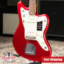 Fender Vintera III Mid '60s Jazzmaster Electric Guitar - Candy Apple Red with Gig Bag