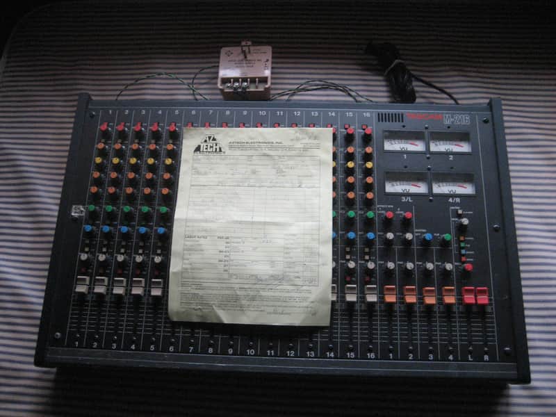 Tascam M-216 w/90 Day Warranty, Phantom Power Mod,Pro Refurb