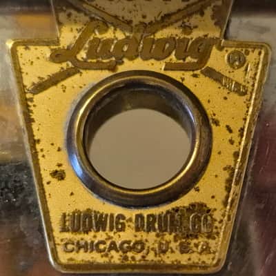 Ludwig 60s LM-402 Supraphonic Snare Drum 1969 image 6