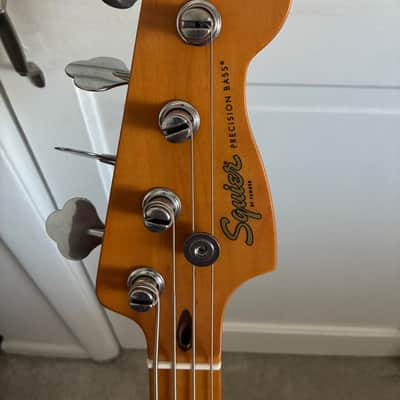 Squier 40th Anniversary Vintage Edition Precision Bass - Satin Vintage Blonde image 9