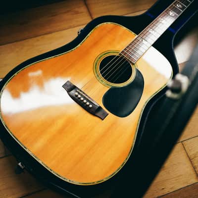 1974 Takamine Elite TW-50 – Made in Japan | Solid Top | Good Condition | Hard Case | Abalone Fascia image 3