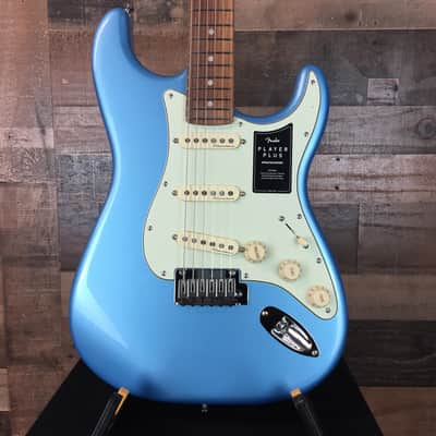 *Used* Fender Player Plus Stratocaster Opal Spark, Gig Bag, 614 image 1