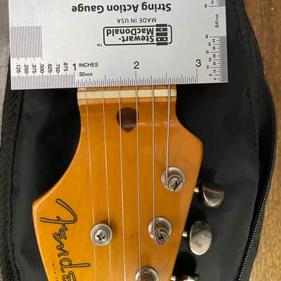 1989 Fender ST-54 Stratocaster 1954 Reissue Electric Guitar Sunburst MIJ 'F' Serial image 15