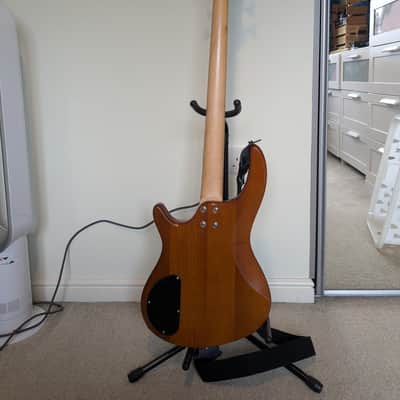 Dean Edge 1 4-String Bass Guitar 2010s - Trans Amber image 2