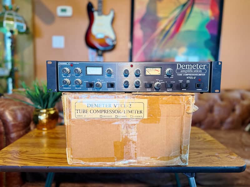*New Old Stock* Demeter VTCL-2 Discrete Stereo Optical Tube Compressor Limiter image 1