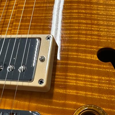 Hamer Custom Shop Newport Pro (2003) - Amber #52665 with Original Hard Case image 14