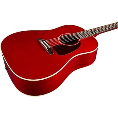 Gibson J-45 Standard Acoustic-Electric Guitar 2024 - Cherry image 6
