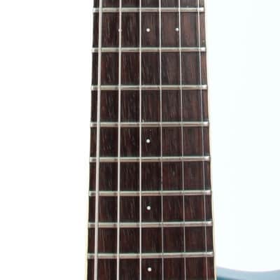 1990s Mosrite The Ventures MK1 Short Scale blue metallic image 4
