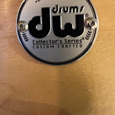 DW Collectors Bass Drum 22x18 Natural Satin Maple Bass Drum 2010ish - Satin Natural Maple image 10