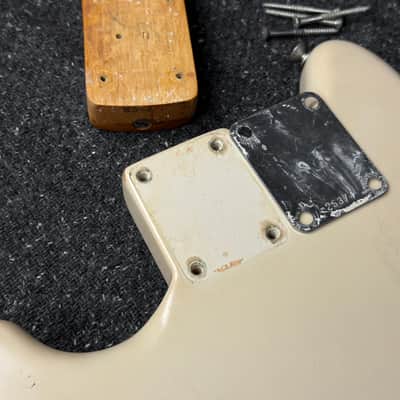 1958 Fender Duo-Sonic Desert Sand Original Vintage Finish Pickups+Pots with Case image 23