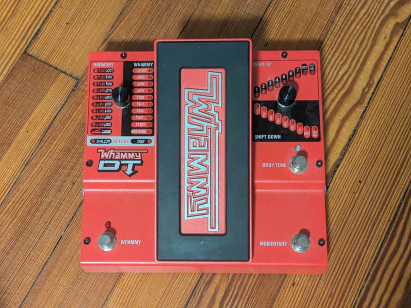 DigiTech Whammy DT Drop Tune Polyphonic Pitch Shifter w/ Power Supply image 1