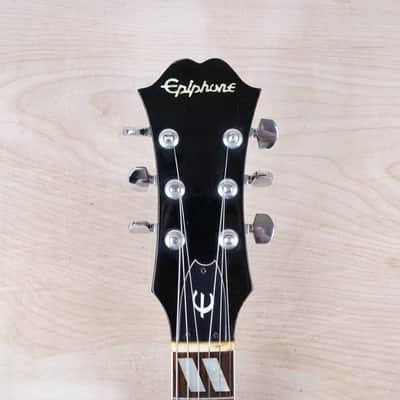 Epiphone Riviera (Japanese Domestic) Vintage 1970s Cherry Vintage Semi-Hollow w/ Hard Case image 18