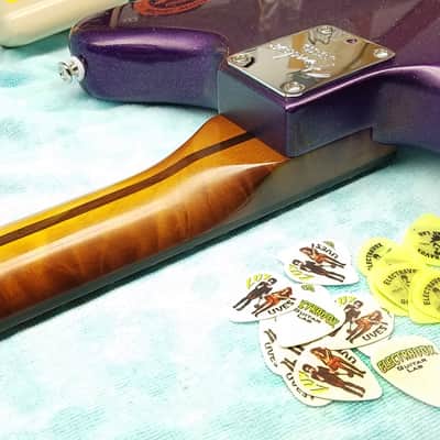 Fender Jazzmaster, Custom Plum Metal Flake + Hand Wound Pickups image 13