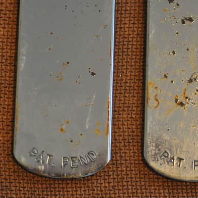 Fender 19" Tilt Back Legs Vintage Original Pat. Pend embossed on legs 1960's image 7
