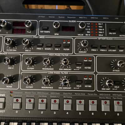 Sequential Prophet-6 Desktop 6-Voice Polyphonic Synthesizer 2018 - 2020 - Black with Wood Sides image 8