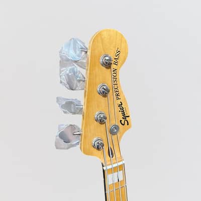 Fender Squier Classic Vibe '70s Precision P 4 String Electric Bass Guitar - Black image 6