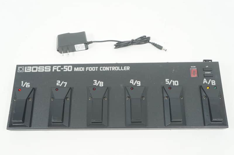 [SALE Ends June 30] BOSS FC-50 MIDI Foot Controller Battery Powered Pedal Roland w/ 100-240V PSU image 1